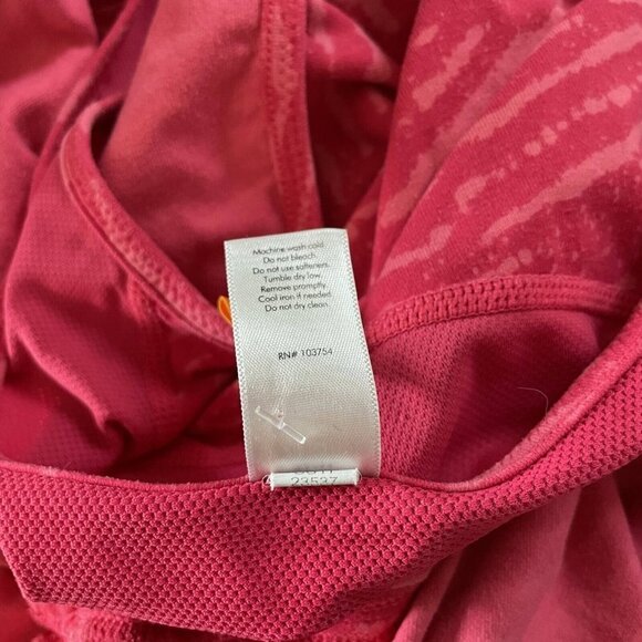 Lucy Blouse Top Women's Size Small Red Sleeveless Pullover A-Line - Picture 6 of 6